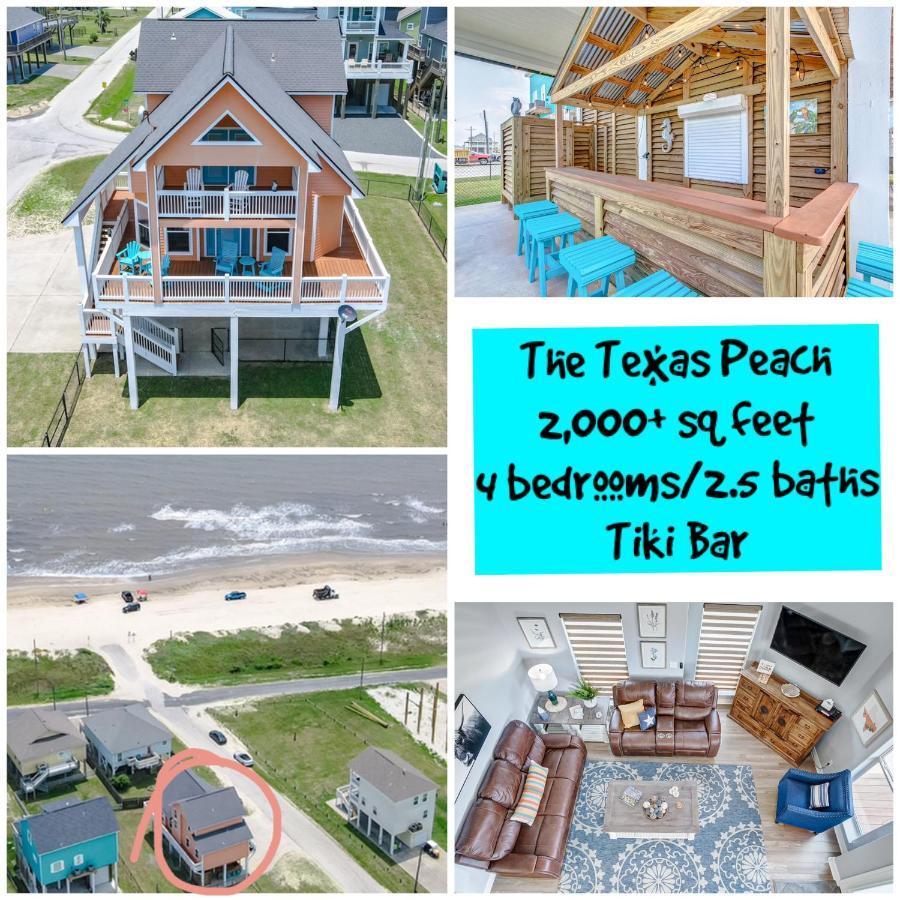 فيلا Spring Break Specials! Front Row Views - Tiki Bar - Playground Bolivar Peninsula المظهر الخارجي الصورة
