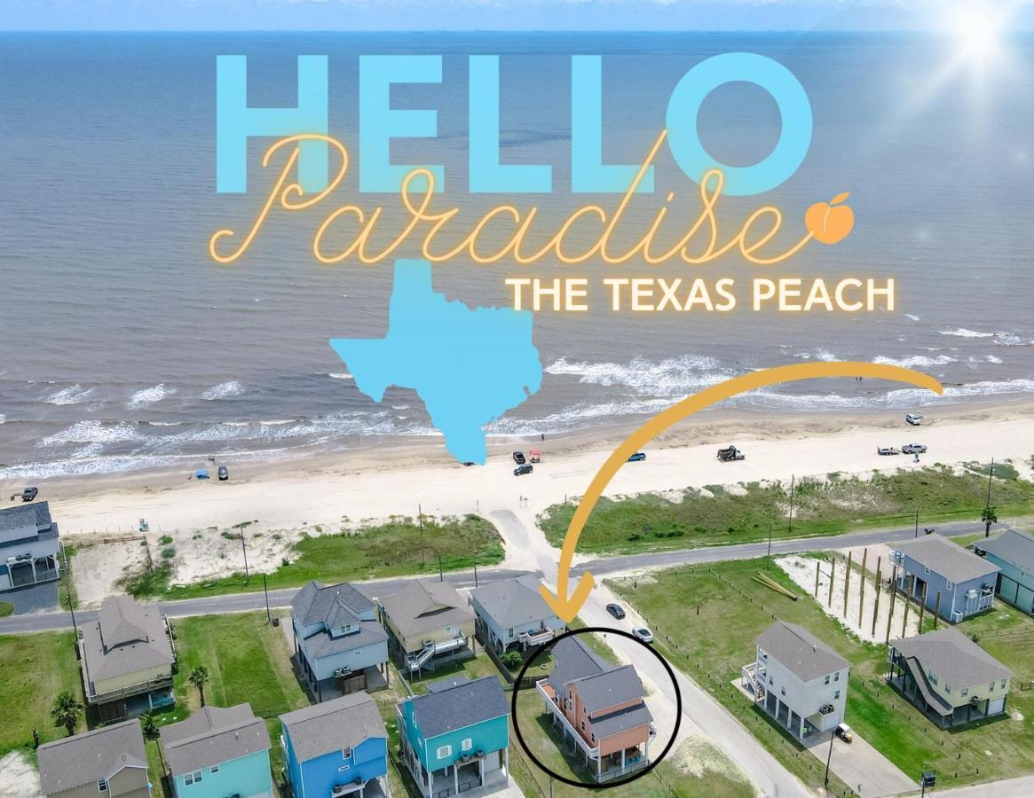 فيلا Spring Break Specials! Front Row Views - Tiki Bar - Playground Bolivar Peninsula المظهر الخارجي الصورة